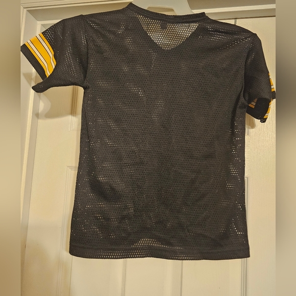 Pittsburgh Steelers Kids mesh t-shirt.  Size:M. - Picture 2 of 6